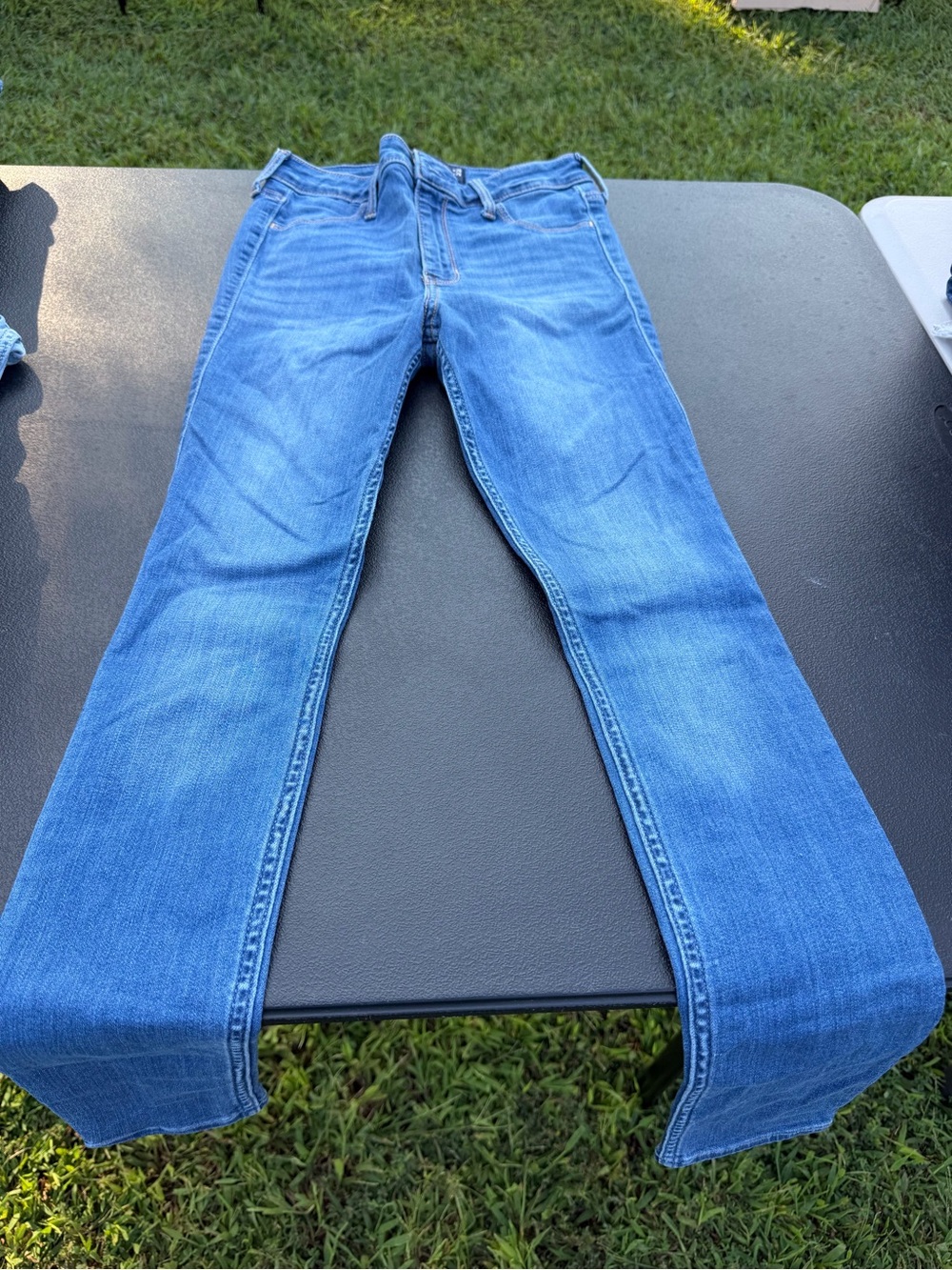 Hollister Women's Blue Flare Jeans
